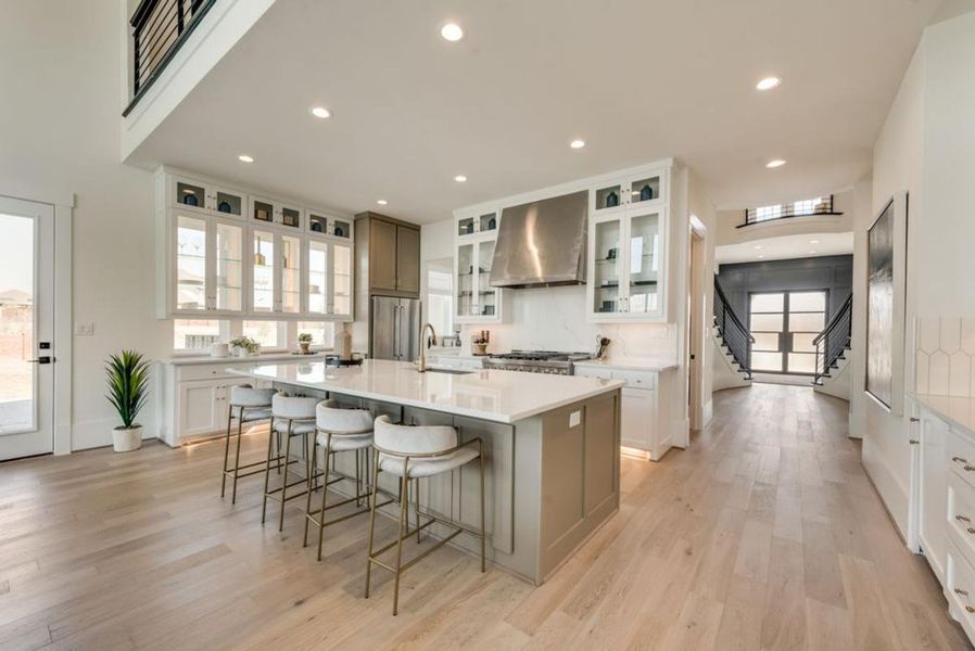 Representative furnished interior of a home built from the Grand Silverleaf by Grand Homes in Grand Oaks, Celina (Image 8).