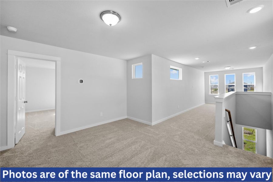 Spacious, unfurnished interior of a new home in Lexington Heights, Willis (Image 15). Spacious, unfurnished interior of a new home in Lexington Heights, Willis (Image 15).
