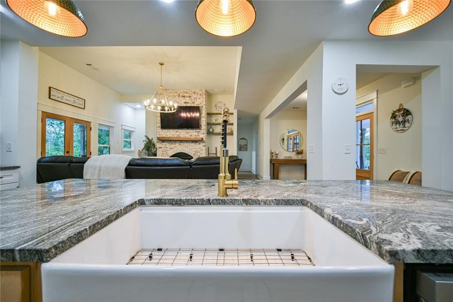Furnished interior view inside a new home in , Monticello (Image 19).