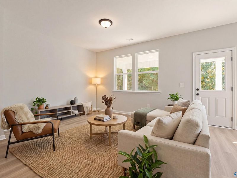 Furnished interior view inside a new home in Bailey Park, Fayetteville (Image 7).