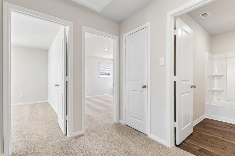 Spacious, unfurnished interior of a new home in Magnolia Woods, Magnolia (Image 25).