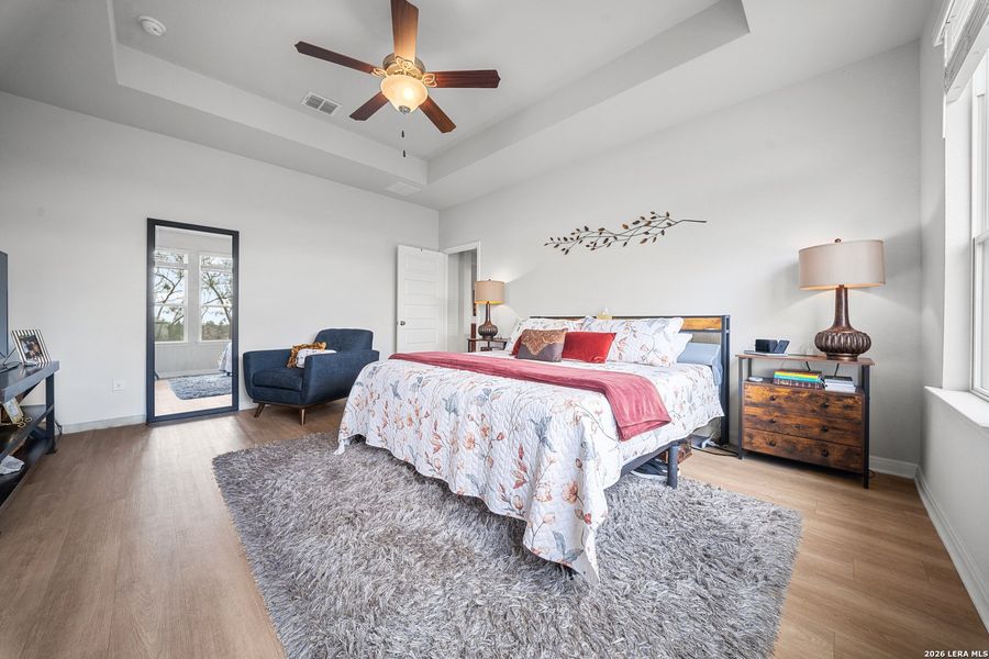 Furnished interior view inside a new home in Jordan's Ranch, San Antonio (Image 15).