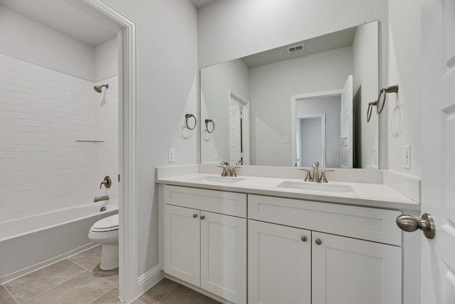 Furnished interior view inside a new home in Arbors at Legacy Hills, Celina (Image 12).