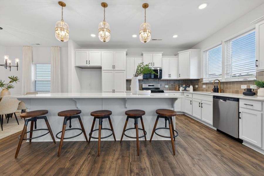 Furnished interior view inside a new home in Edgewater - The Cottages, Lancaster (Image 5).