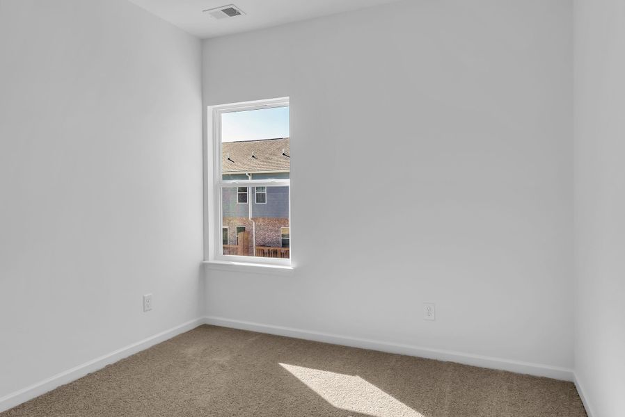 Spacious, unfurnished interior of a new home in Sweetbriar Place, Lebanon (Image 28). Spacious, unfurnished interior of a new home in Sweetbriar Place, Lebanon (Image 28).