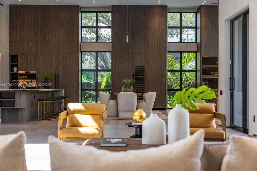 Furnished interior view inside a new home in , Miami Shores (Image 16).