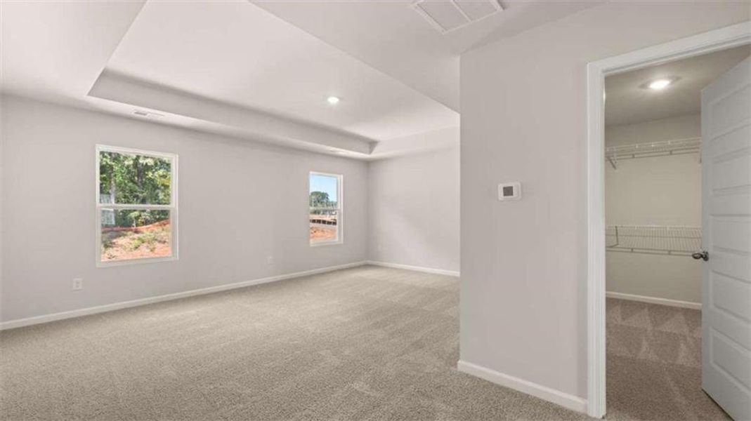 Spacious, unfurnished interior of a new home in Brookland Commons, Monroe (Image 33).