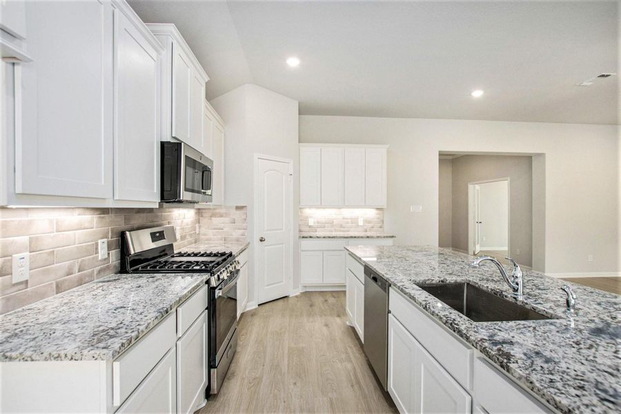 Furnished interior view inside a new home in , Bay City (Image 13).