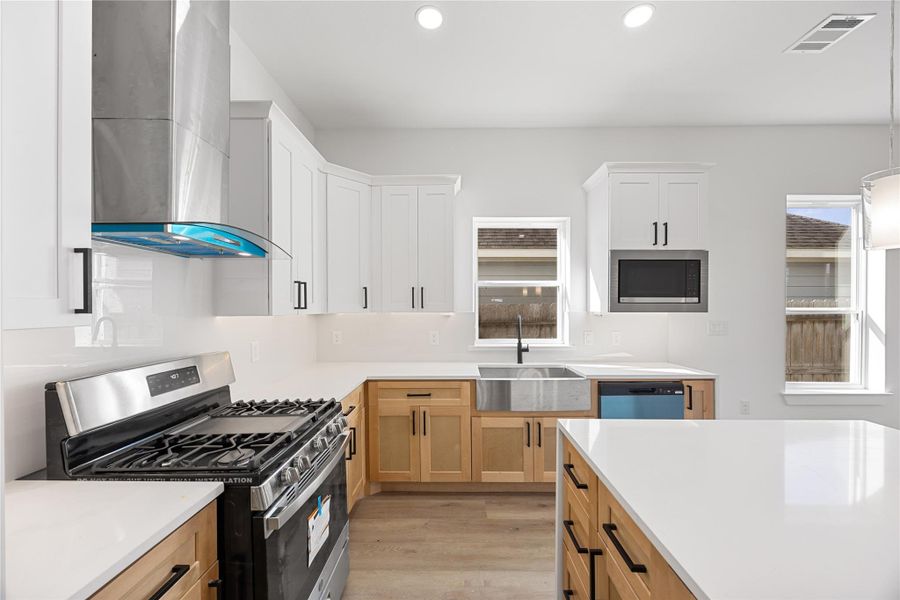 Furnished interior view inside a new home in , Houston (Image 7).