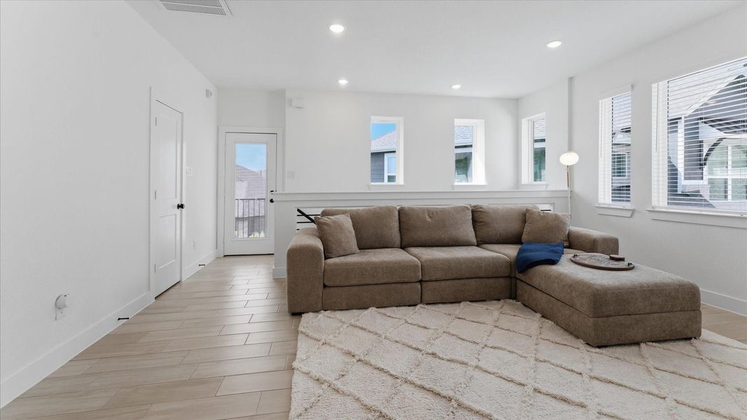 Furnished interior view inside a new home in Balmoral, Humble (Image 30).