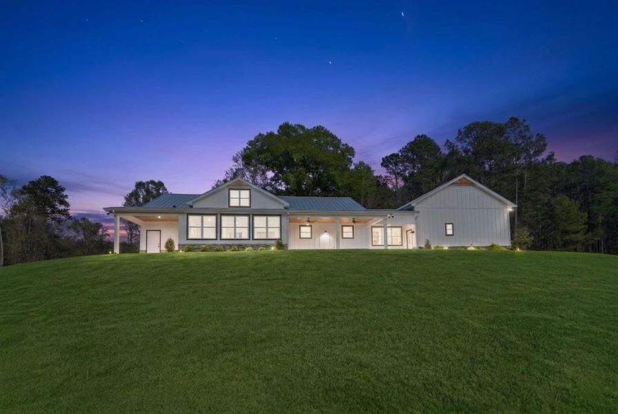 Exterior details and patio area of a home in , Senoia (Image 50).