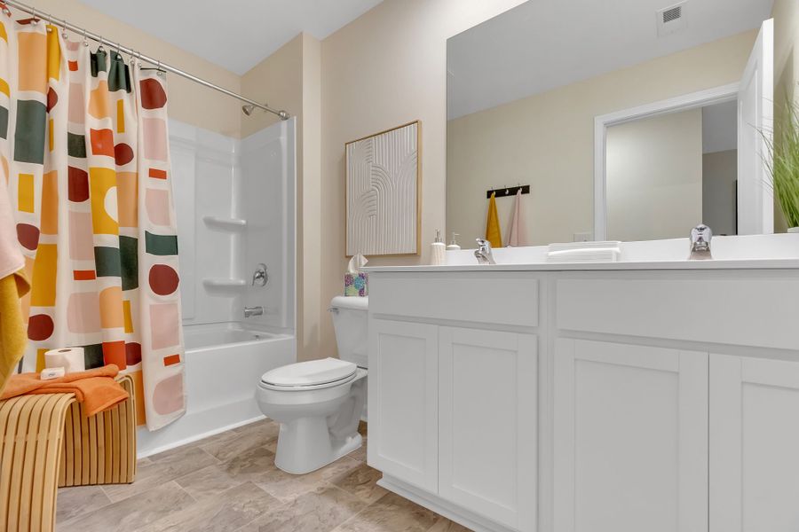 Representative furnished interior of a home built from the Elston by D.R. Horton in Johnson Farms, Greeneville (Image 24).