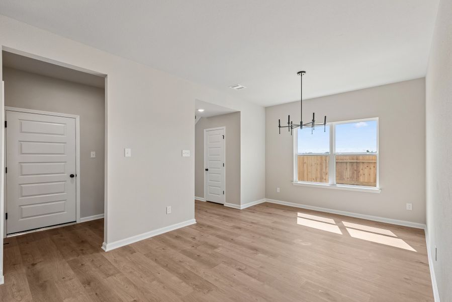 Spacious, unfurnished interior of a new home in The Canopies, Splendora (Image 17). Spacious, unfurnished interior of a new home in The Canopies, Splendora (Image 17).