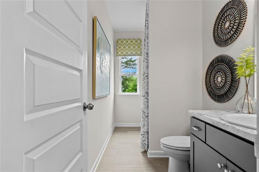 Furnished interior view inside a new home in Kingston Park, Kingston (Image 3).