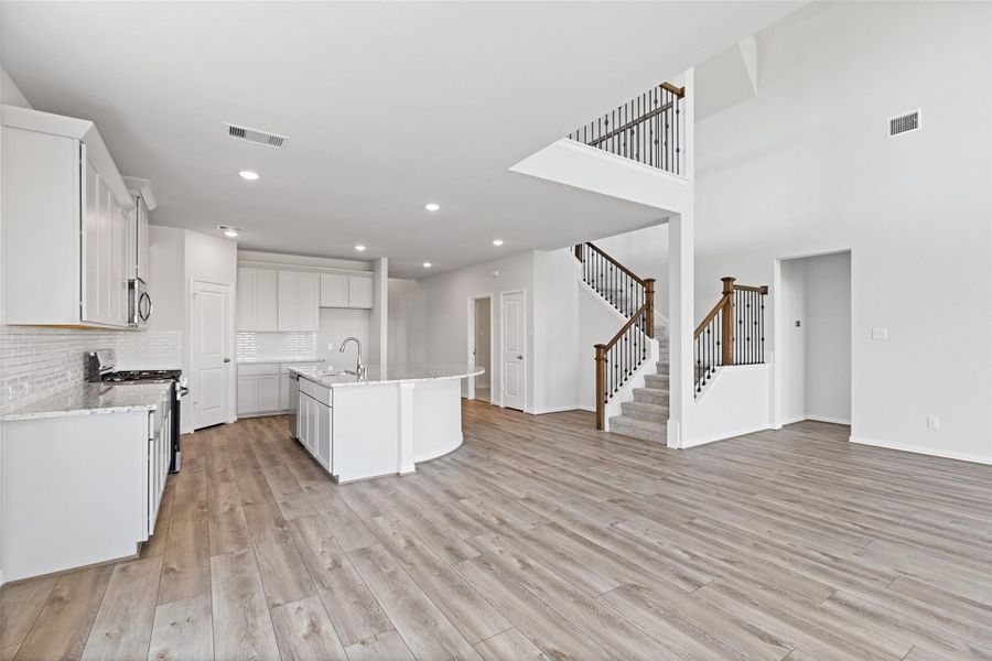 Furnished interior view inside a new home in Oakwood Estates, Waller (Image 14).