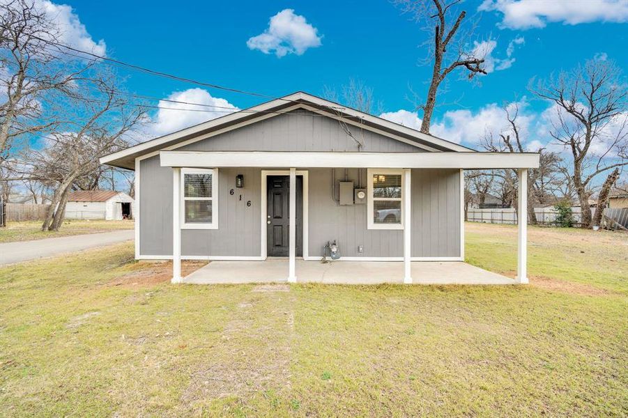 Exterior details and patio area of a home in , Cleburne (Image 17). Exterior details and patio area of a home in , Cleburne (Image 17).