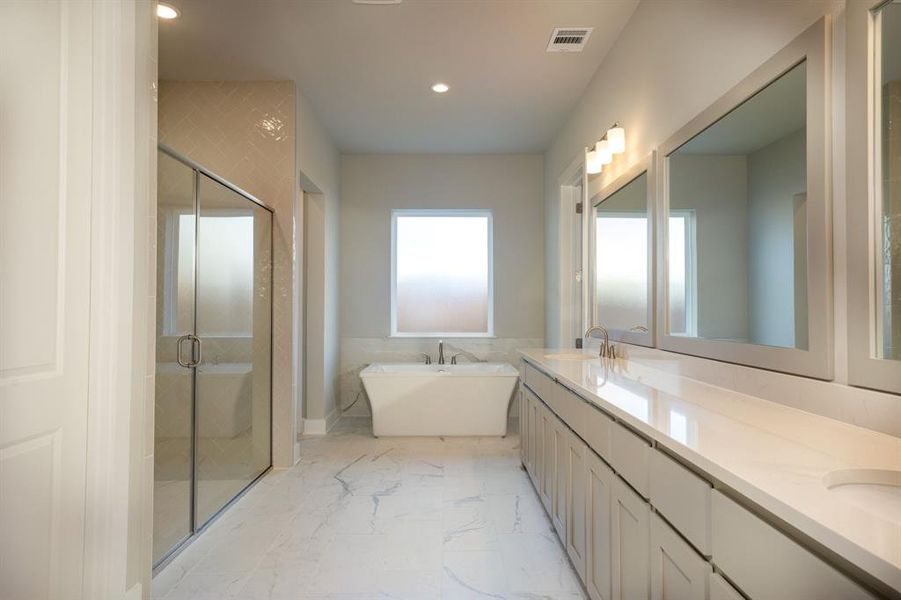 Furnished interior view inside a new home in , McKinney (Image 28).