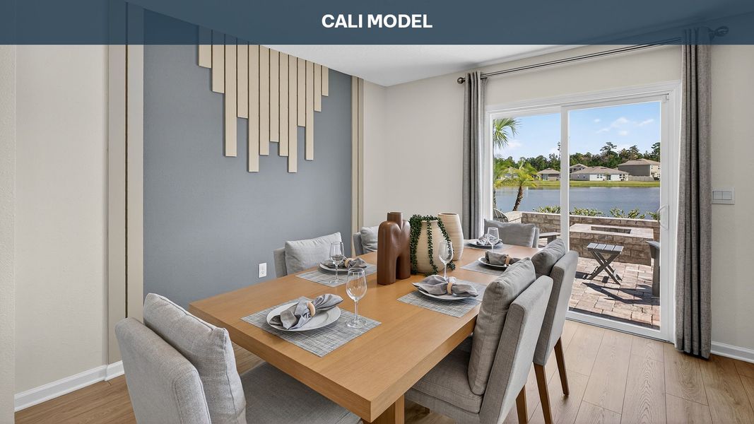 Representative furnished interior of a home built from the CALI by D.R. Horton in Canopy Oaks, Kingsland (Image 14). Representative furnished interior of a home built from the CALI by D.R. Horton in Canopy Oaks, Kingsland (Image 14).