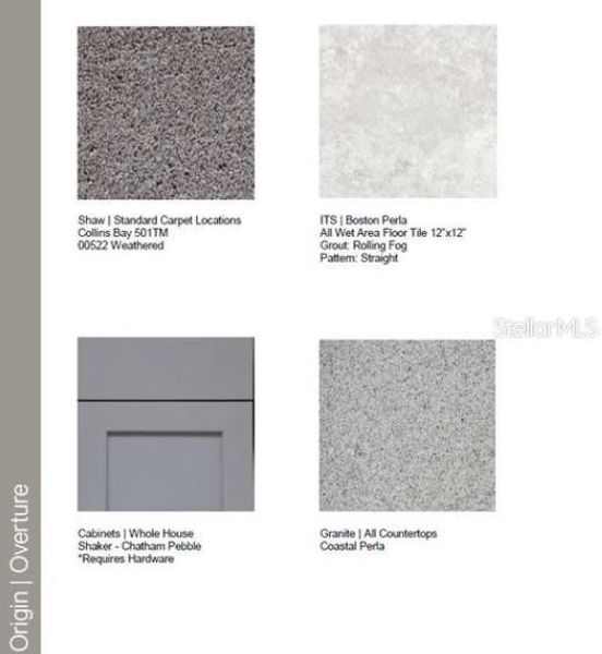 Sample of building materials used in homes in Marion Creek, Haines City (Image 14).