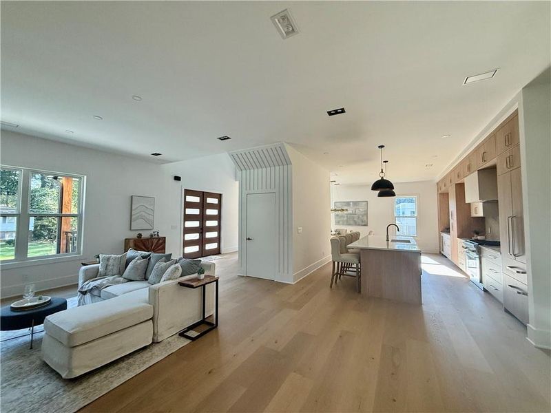 Furnished interior view inside a new home in , Dunwoody (Image 18).
