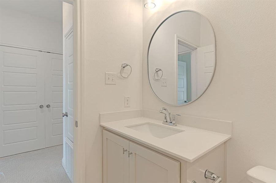 Furnished interior view inside a new home in , Aledo (Image 30).