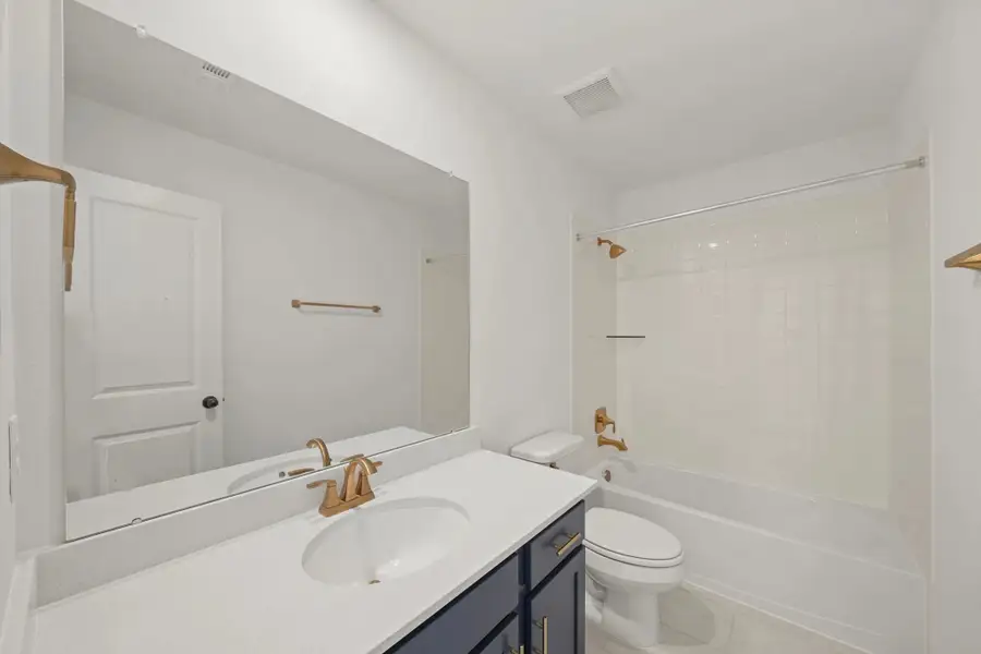 Third bathroom. Sample product photo. Actual exterior and interior selections may vary by homesite. Photo may be virtually staged. Third bathroom. Sample product photo. Actual exterior and interior selections may vary by homesite. Photo may be virtually staged.