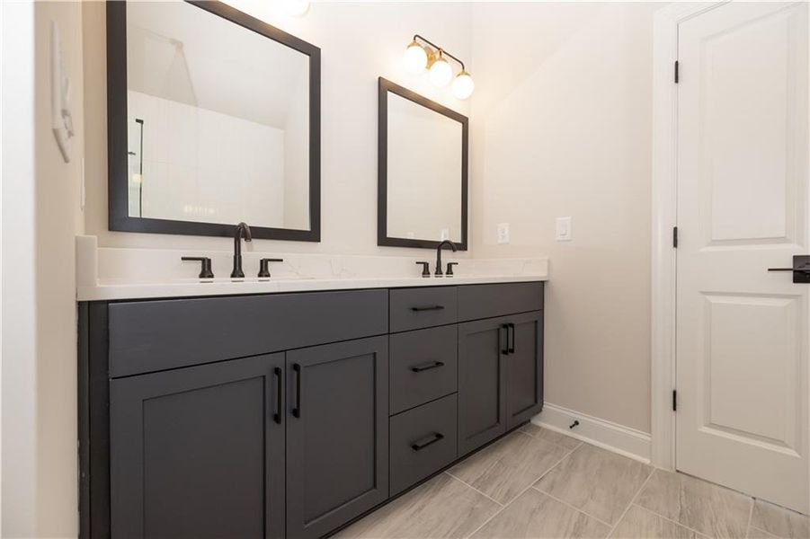 Furnished interior view inside a new home in Park Walke, Alpharetta (Image 10).