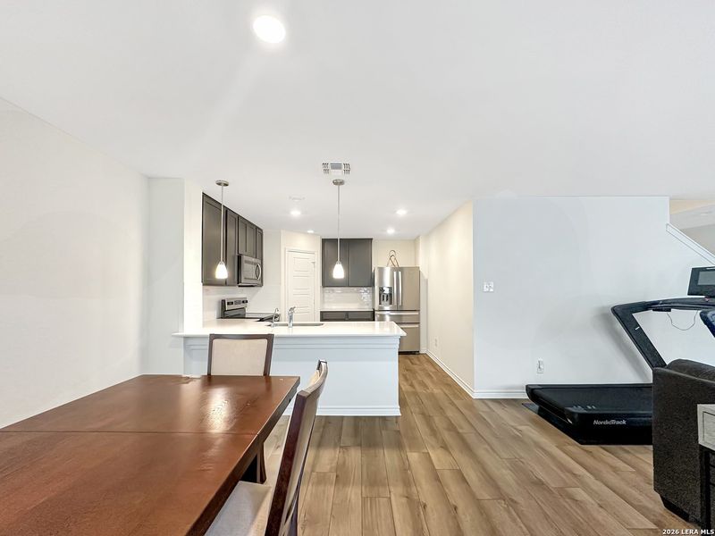 Furnished interior view inside a new home in , San Antonio (Image 16).