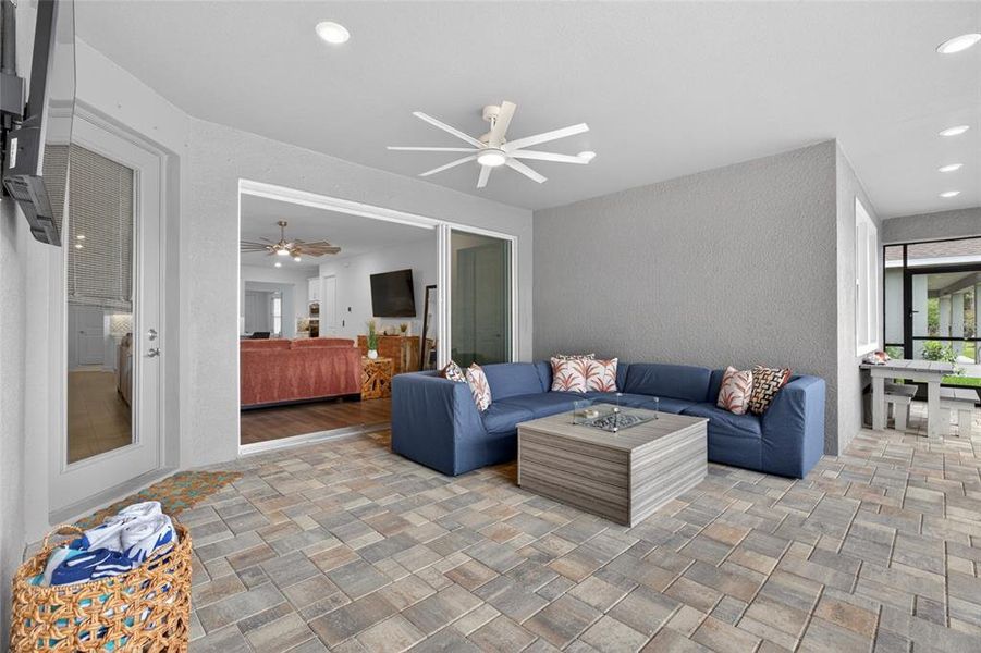 Furnished interior view inside a new home in Seaire, Parrish (Image 17).