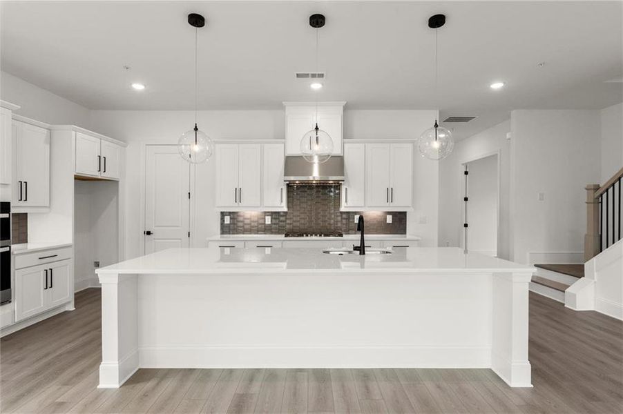 Furnished interior view inside a new home in , Kennesaw (Image 18).