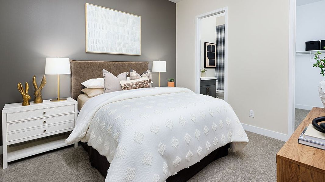 Furnished interior view inside a new home in Ladera Trails, Queen Creek (Image 13).