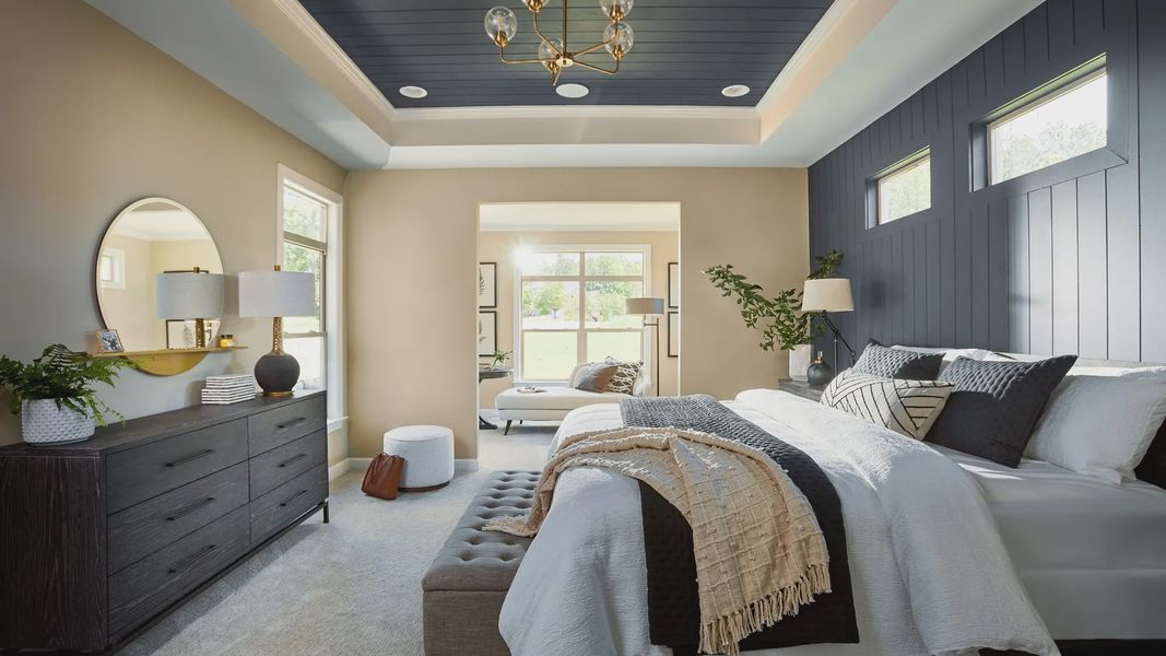 Representative furnished interior of a home built from the Verona by Epcon Communities in The Courtyards at Walters Farm, Huntersville (Image 11).