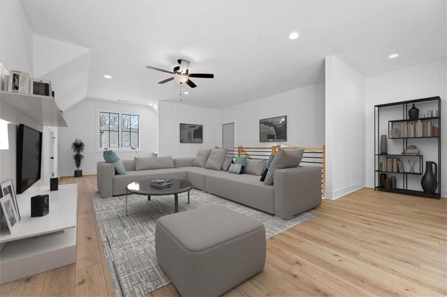 Furnished interior view inside a new home in , Gainesville (Image 8). Furnished interior view inside a new home in , Gainesville (Image 8).