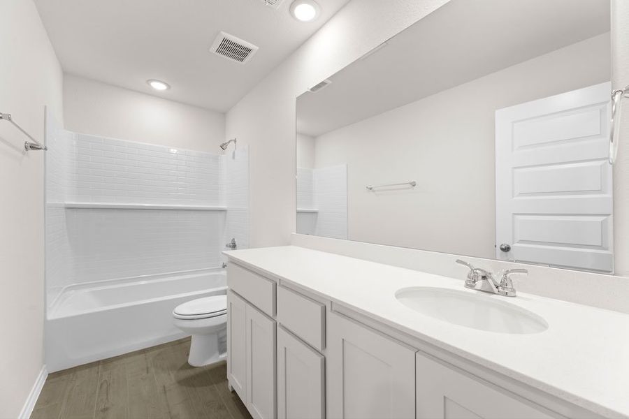 Representative exterior photo of a completed home built from the Mulberry by Impression Homes in Northspur, Terrell, TX (Image 18).