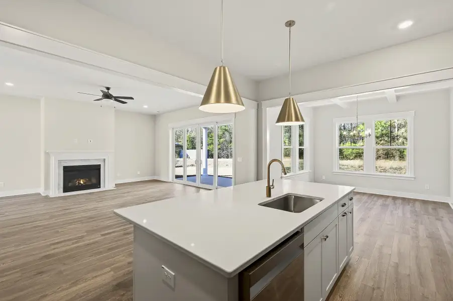 Representative furnished interior of a home built from the Beckham by Hunter Quinn Homes in Church Creek Reserve, Johns Island (Image 8).