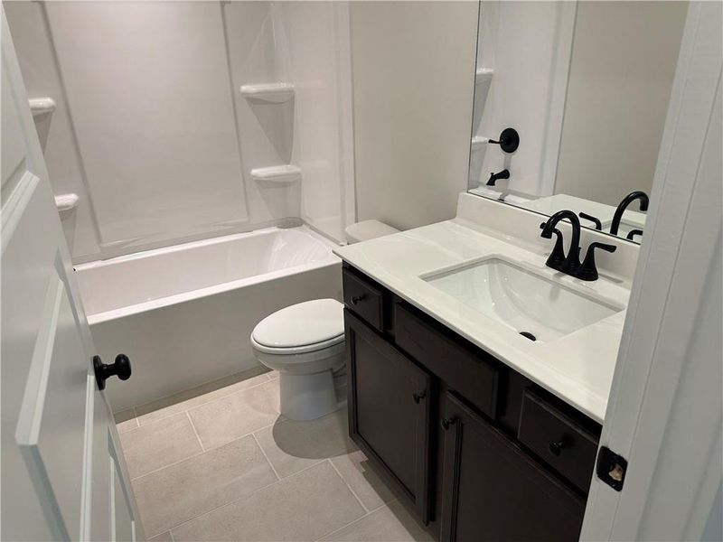 Furnished interior view inside a new home in Millstone at Mundy Mill, Gainesville (Image 7). Furnished interior view inside a new home in Millstone at Mundy Mill, Gainesville (Image 7).