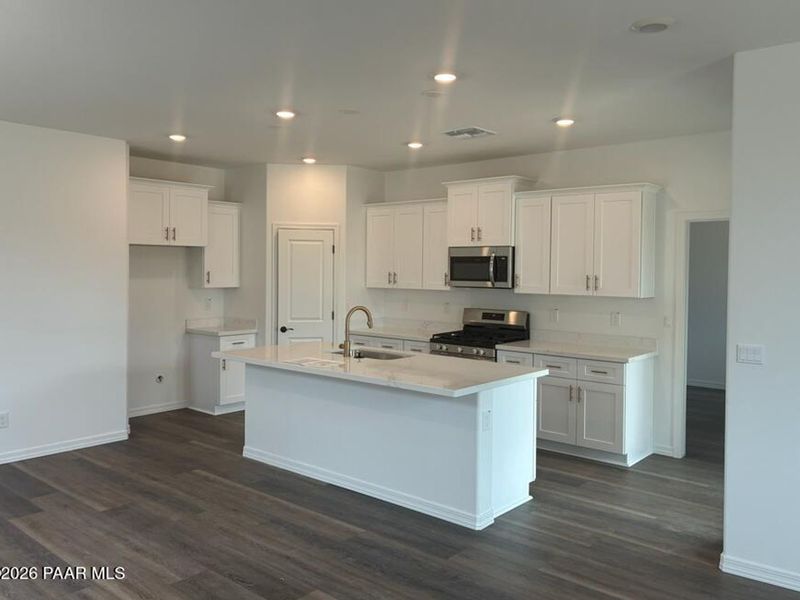 Furnished interior view inside a new home in South Ranch Destination Collection, Prescott (Image 4).