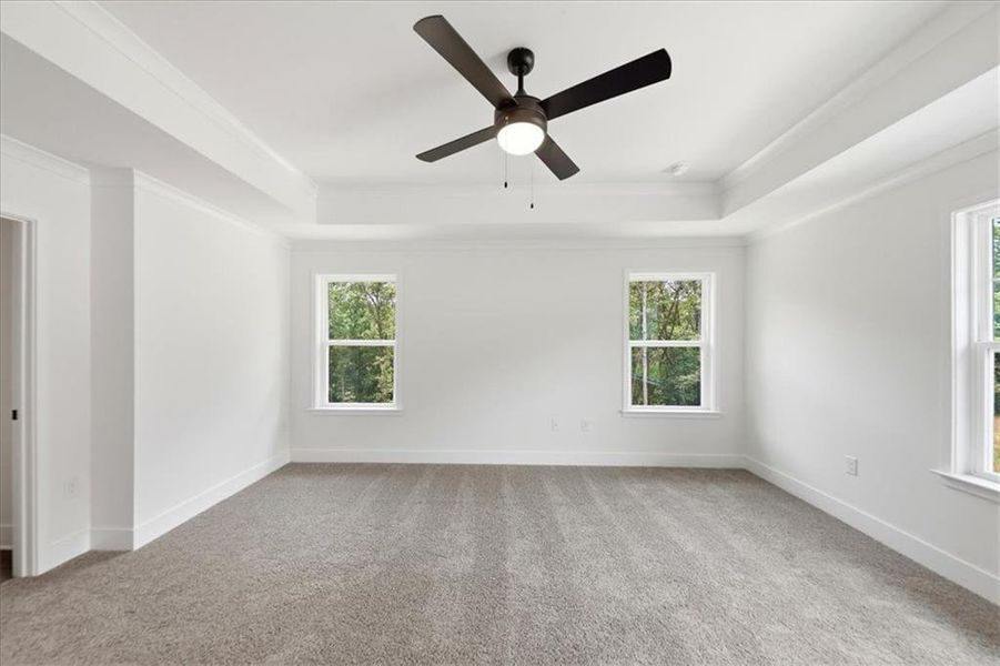 Spacious, unfurnished interior of a new home in Tuscany Hills, Douglasville (Image 27). Spacious, unfurnished interior of a new home in Tuscany Hills, Douglasville (Image 27).