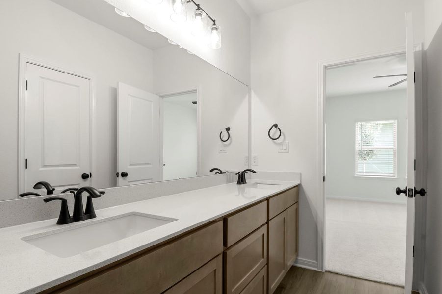 Furnished interior view inside a new home in Blanco Vista, San Marcos (Image 7). Furnished interior view inside a new home in Blanco Vista, San Marcos (Image 7).