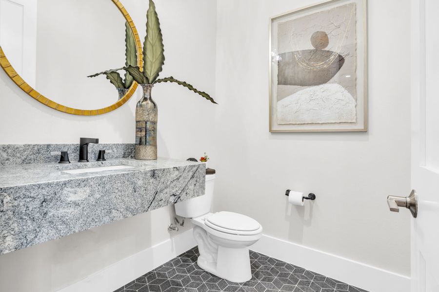 Furnished interior view inside a new home in ARTAVIA, Conroe (Image 14).