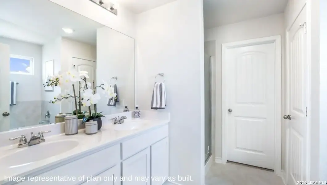 Furnished interior view inside a new home in , Cibolo (Image 5).