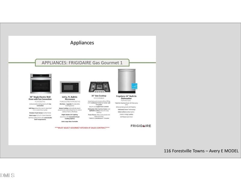 Sample of building materials used in homes in Forestville Yard Townhomes, Knightdale (Image 18).