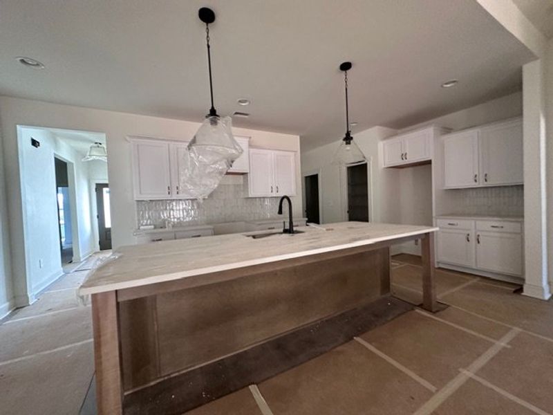 In-progress construction of a new home in Kimbell Acres, Pine Mountain, GA (Image 8).