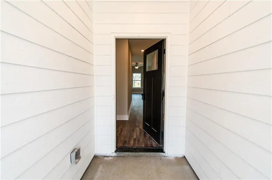 Exterior details and patio area of a home in , Cartersville (Image 23).