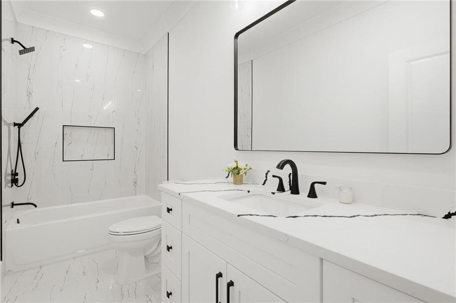 Furnished interior view inside a new home in , Jefferson (Image 16).