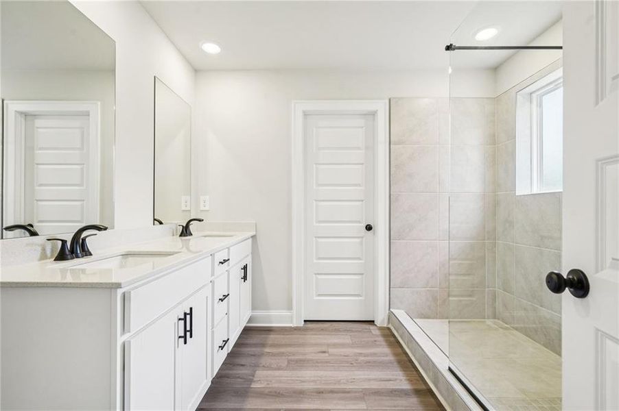 Furnished interior view inside a new home in Martin Springs - Estate Series, Lawrenceville (Image 5).