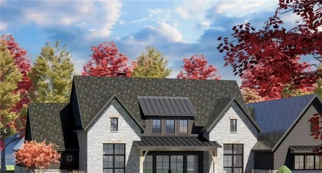 Exterior rendering of this home design in , Rome, GA (Image 3). Exterior rendering of this home design in , Rome, GA (Image 3).