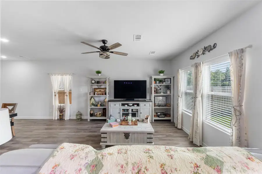 Furnished interior view inside a new home in Lakes at Black Oak, Magnolia (Image 6). Furnished interior view inside a new home in Lakes at Black Oak, Magnolia (Image 6).