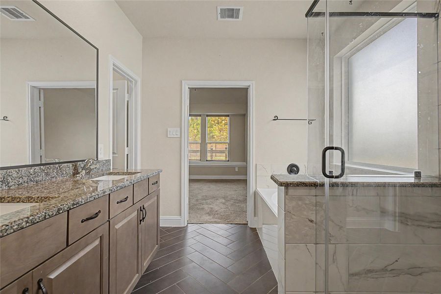 Furnished interior view inside a new home in , Tomball (Image 14). Furnished interior view inside a new home in , Tomball (Image 14).