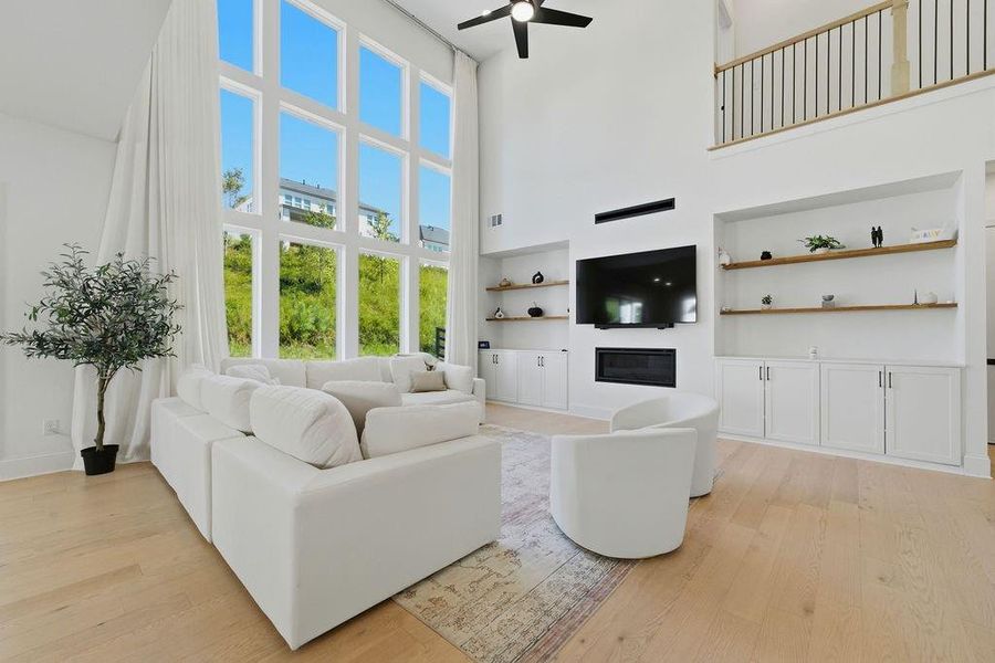 Furnished interior view inside a new home in , Woodstock (Image 22).